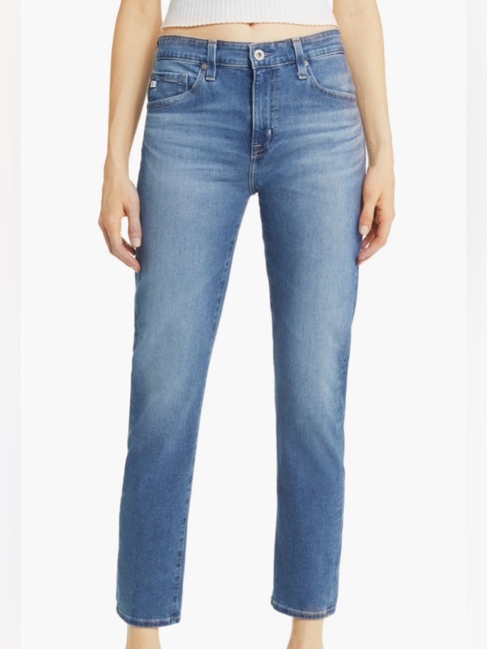 AG Ex Boyfriend Slouchy Slim Mid Rise, 27